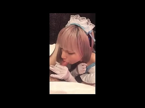 ❤️ Japanski idol [mayuka], kostim francuske služavke, 1. dio, pušenje i drkanje losionom Kvalitetna pornografija na hr.porngameshub.ru ️❤